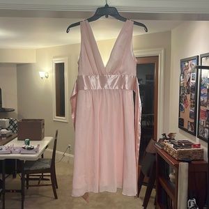 Lightweight pink dress